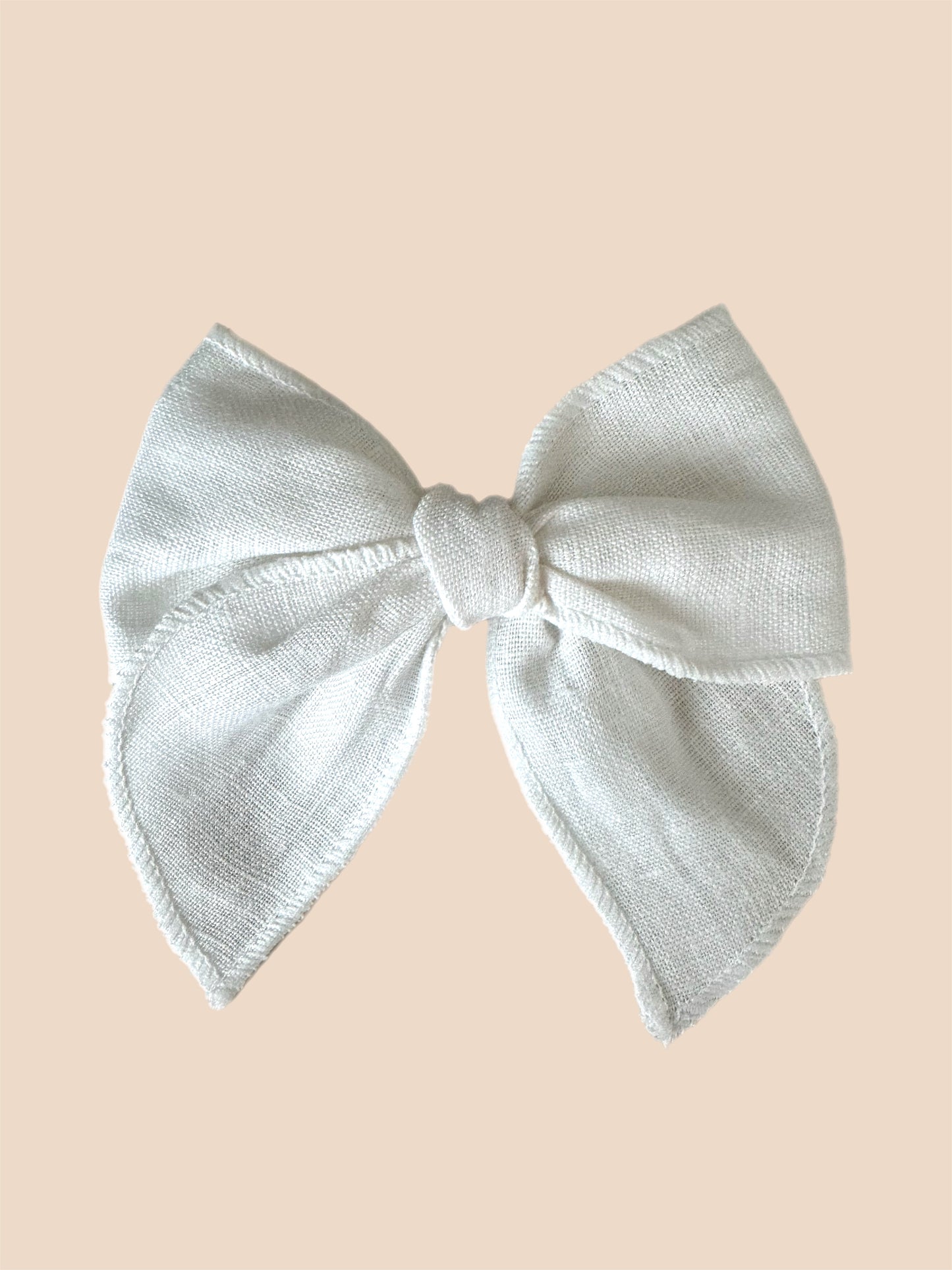 Linen Hair Bows (Fable)