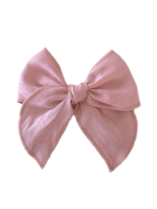 Linen Hair Bows (Fable)