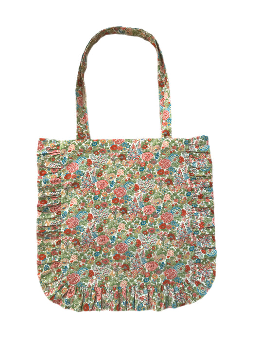Liberty Ruffle Tote Bag