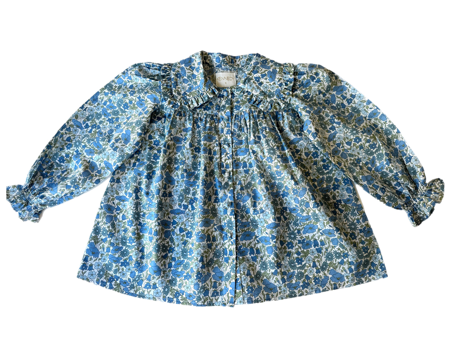 Annabelle Blouse {Blue}