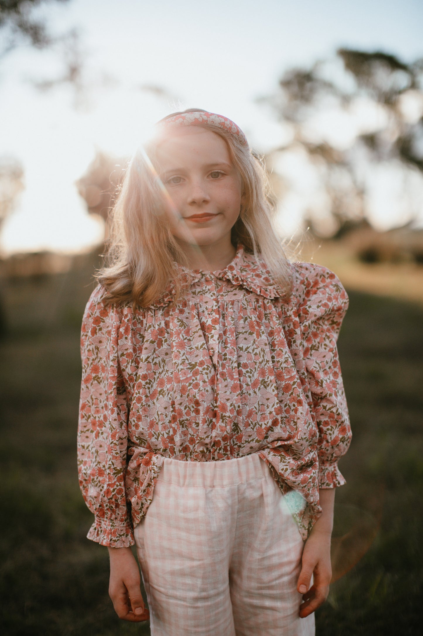 Annabelle Blouse {Pink}