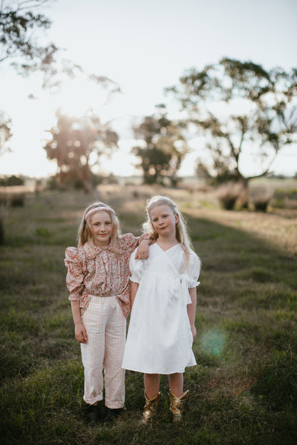 Annabelle Blouse {Pink}