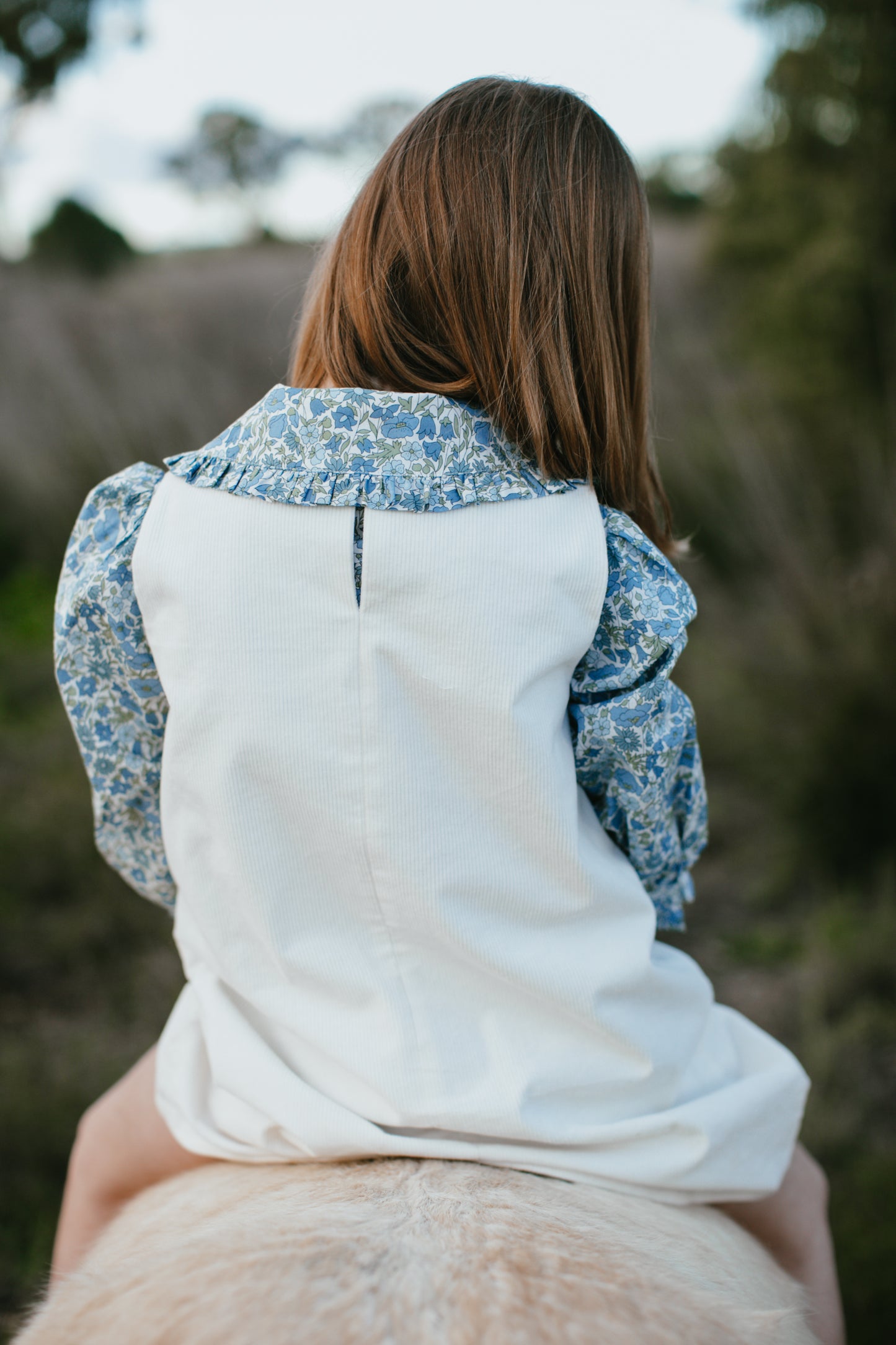 Annabelle Blouse {Blue}