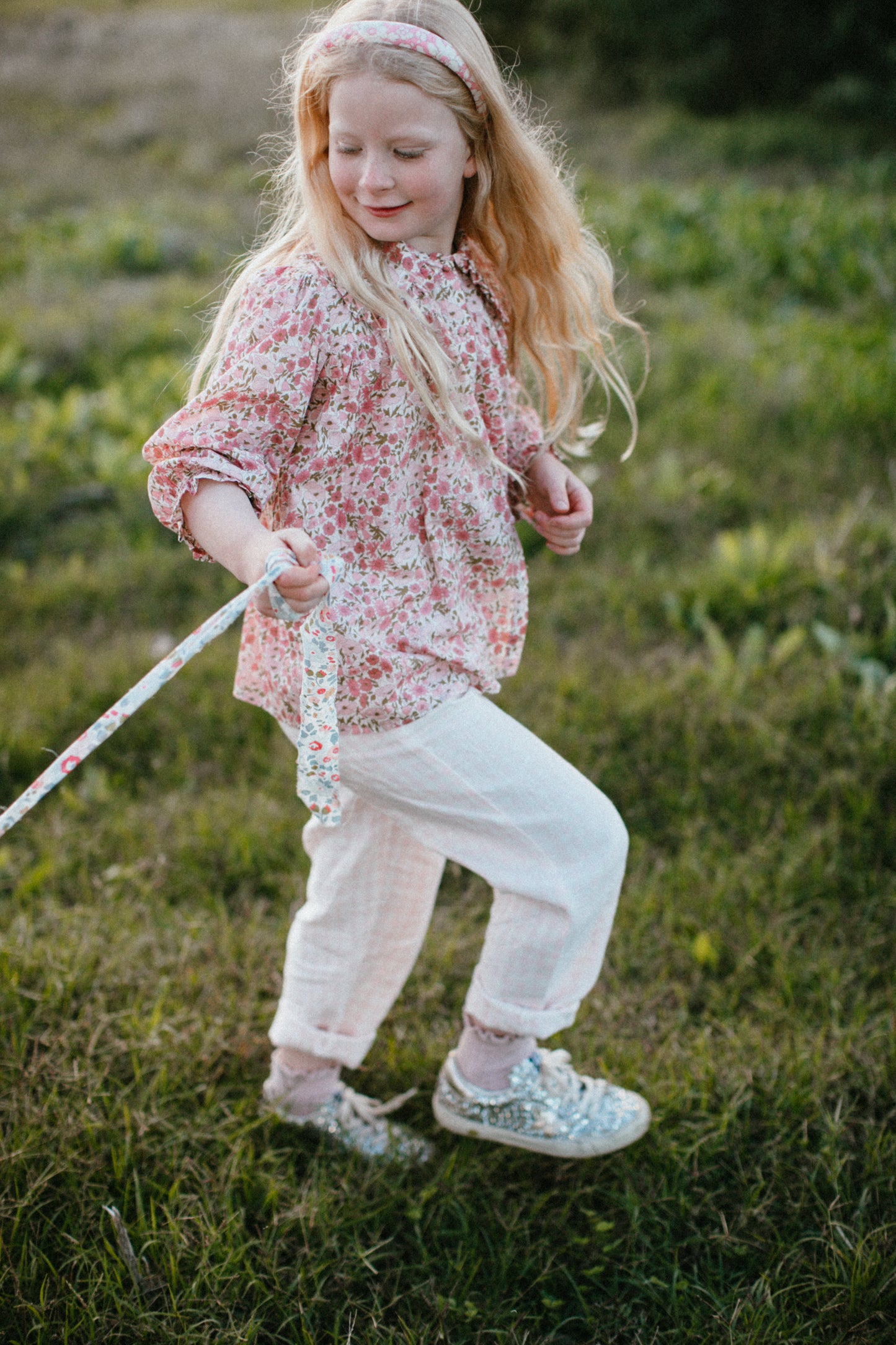 Annabelle Blouse {Pink}