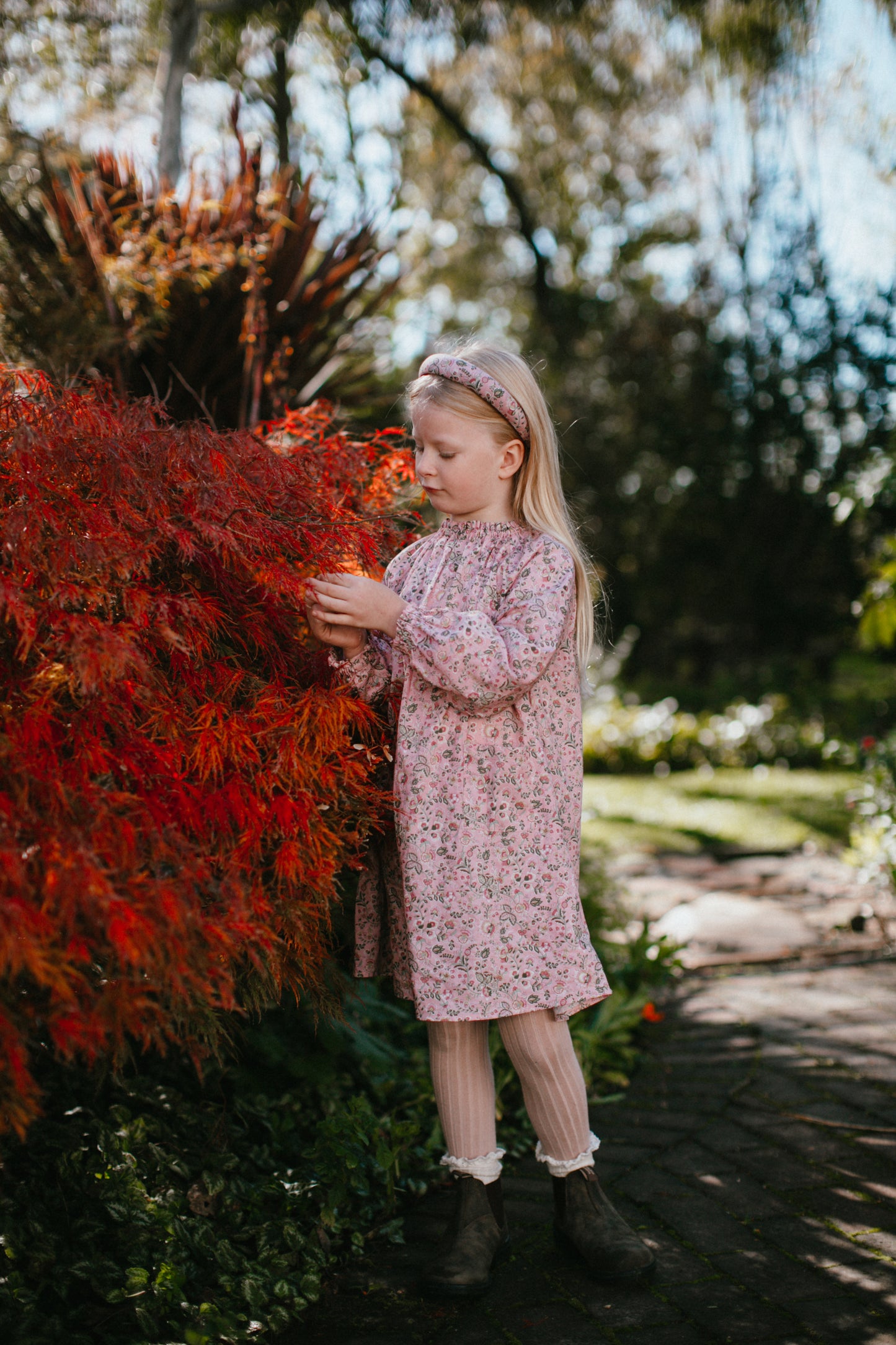 Liberty Smock Dress {Kazusa}